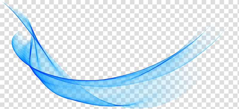 Biru gelombang besar garis abstrak latar belakang biru 