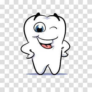  Gigi  putih dengan ilustrasi rongga Gigi  berlubang 
